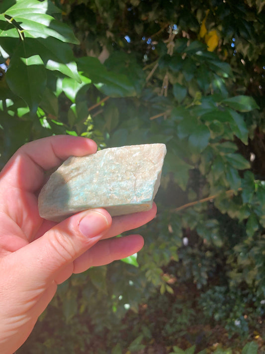 High Quality Raw Amazonite