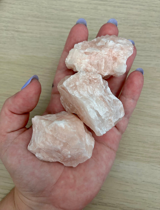 High Quality Raw Pink Calcite