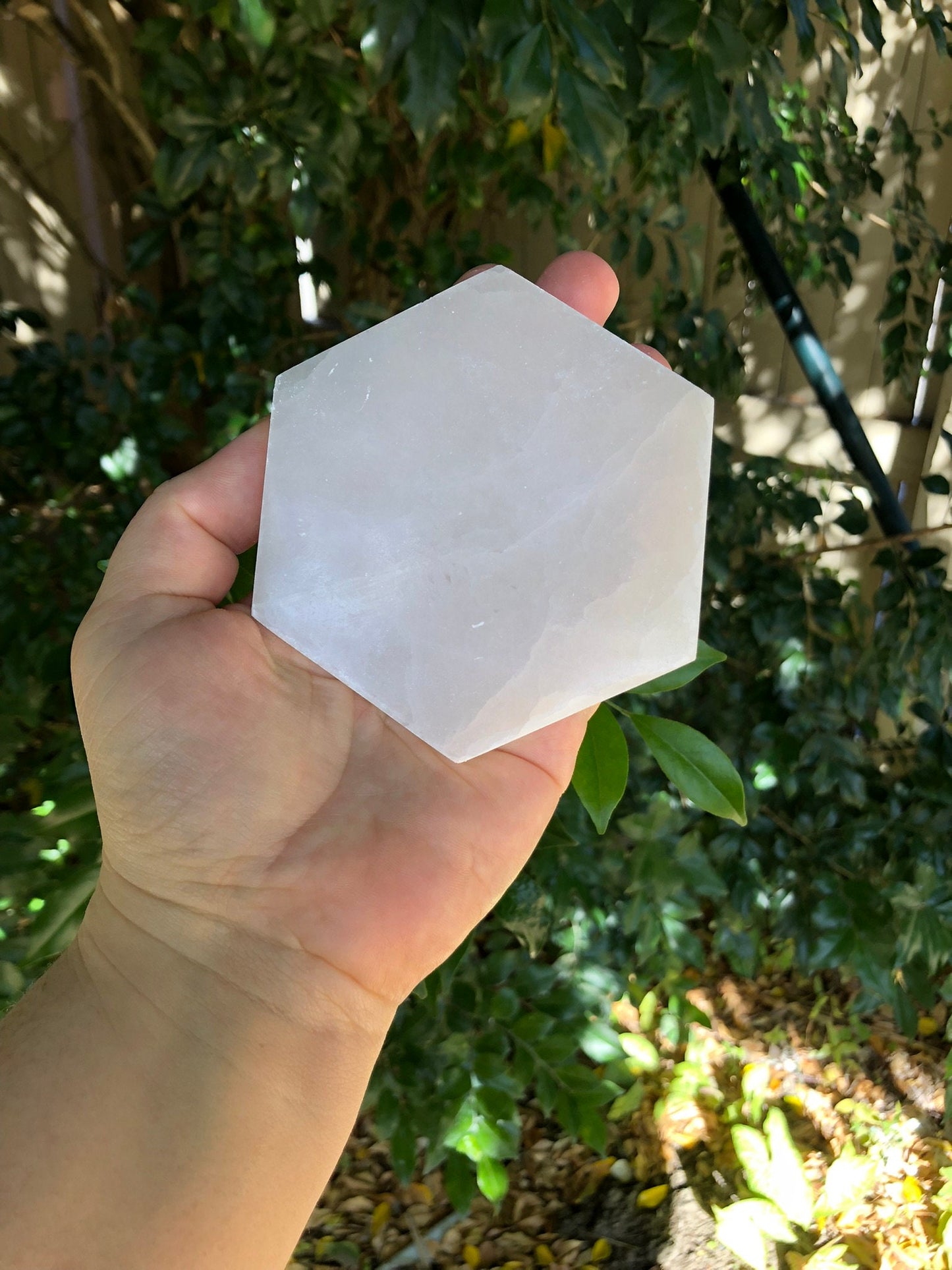 High Quality Selenite Hexagonal Charge Plate