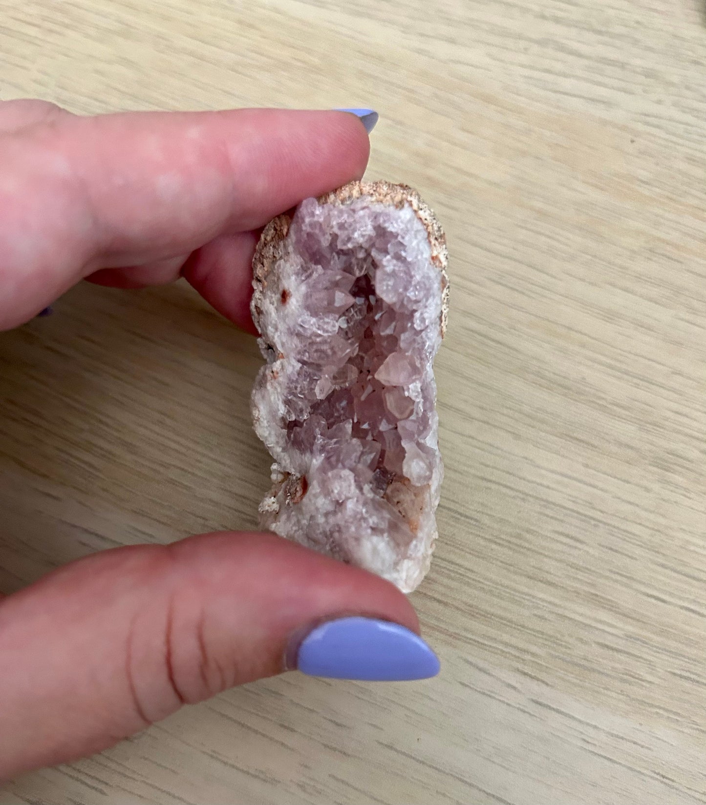 High Quality Pink Amethyst Clusters