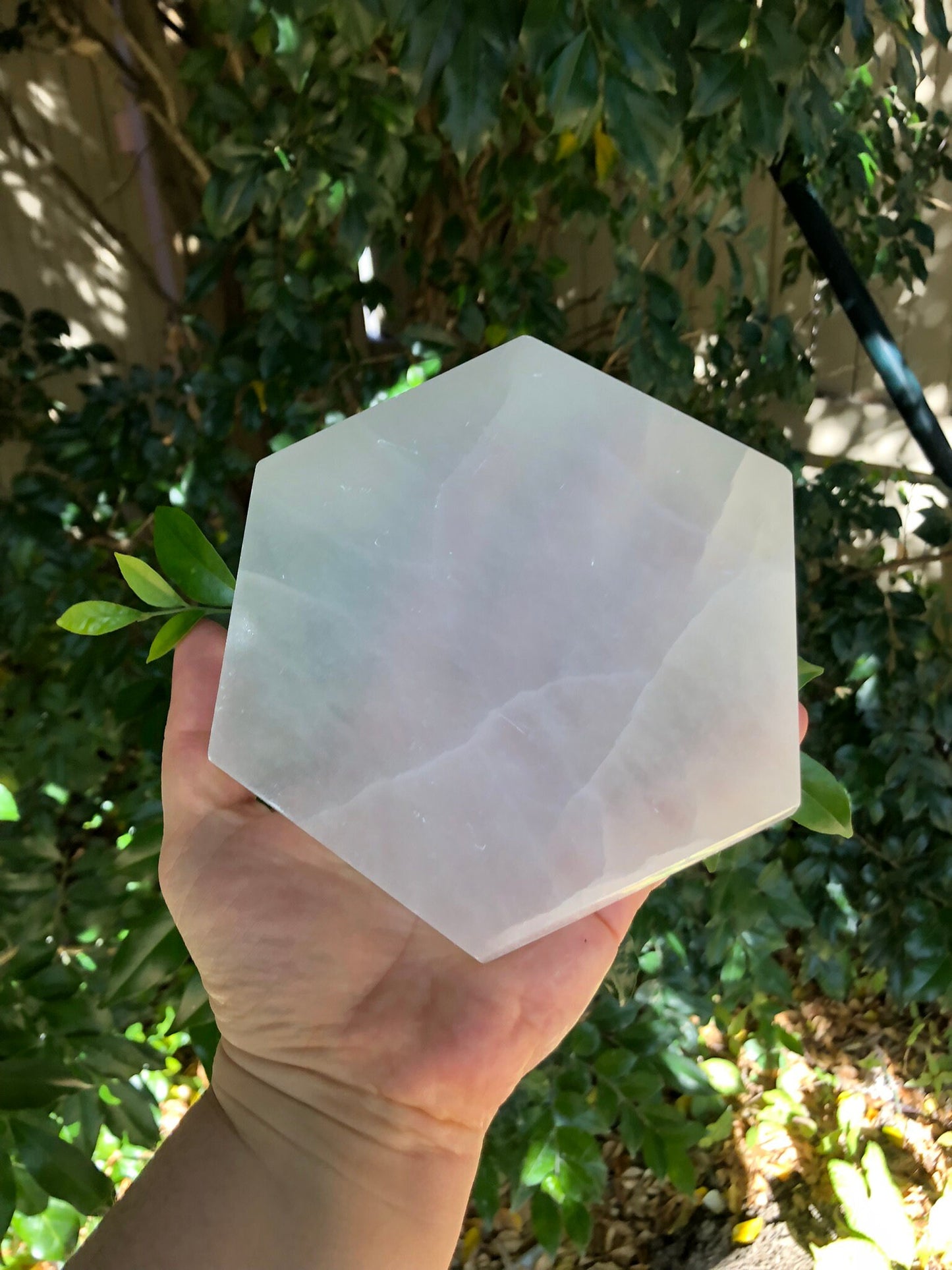 High Quality Selenite Hexagonal Charge Plate