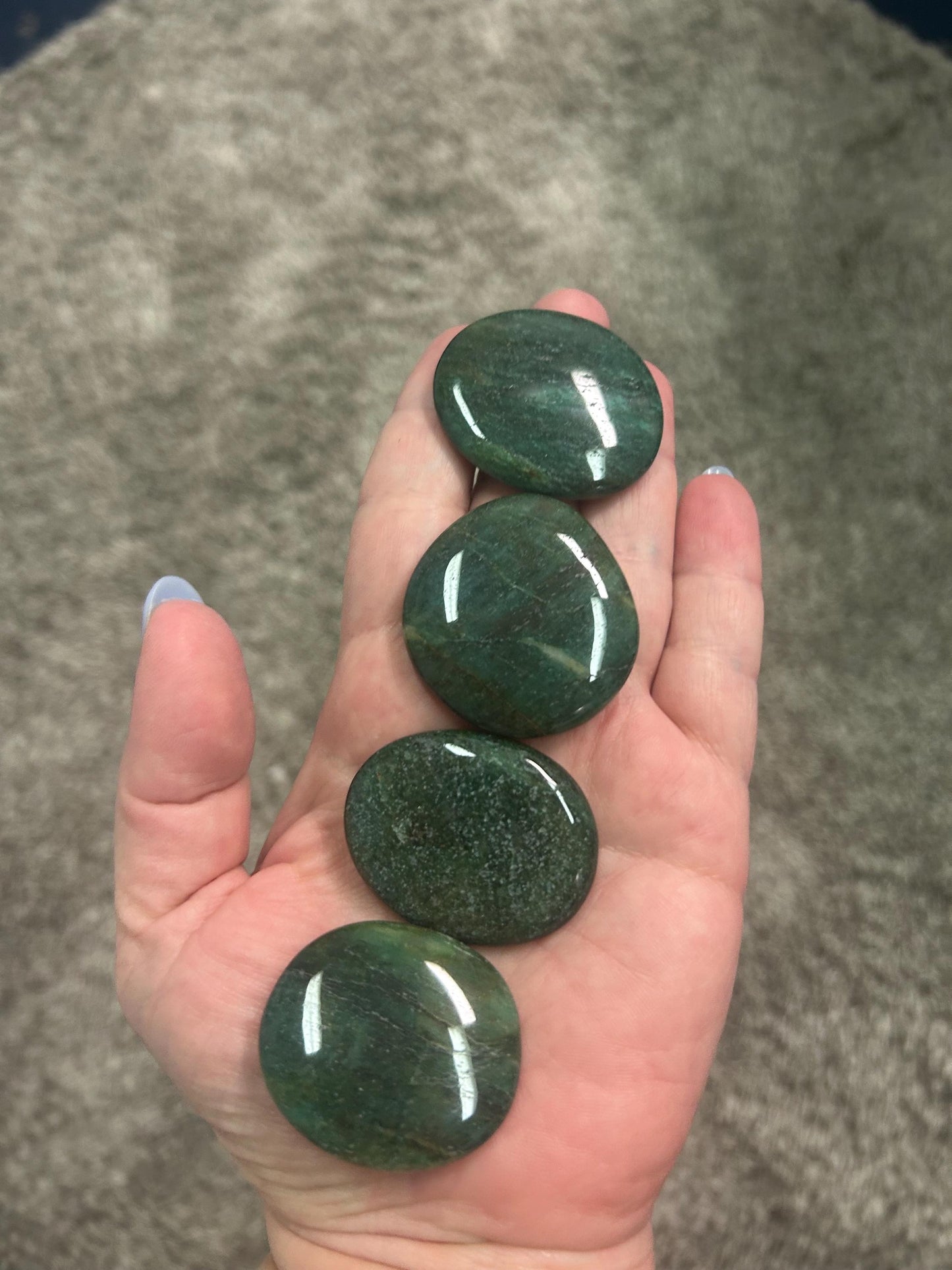 High Quality Fuchsite Coin