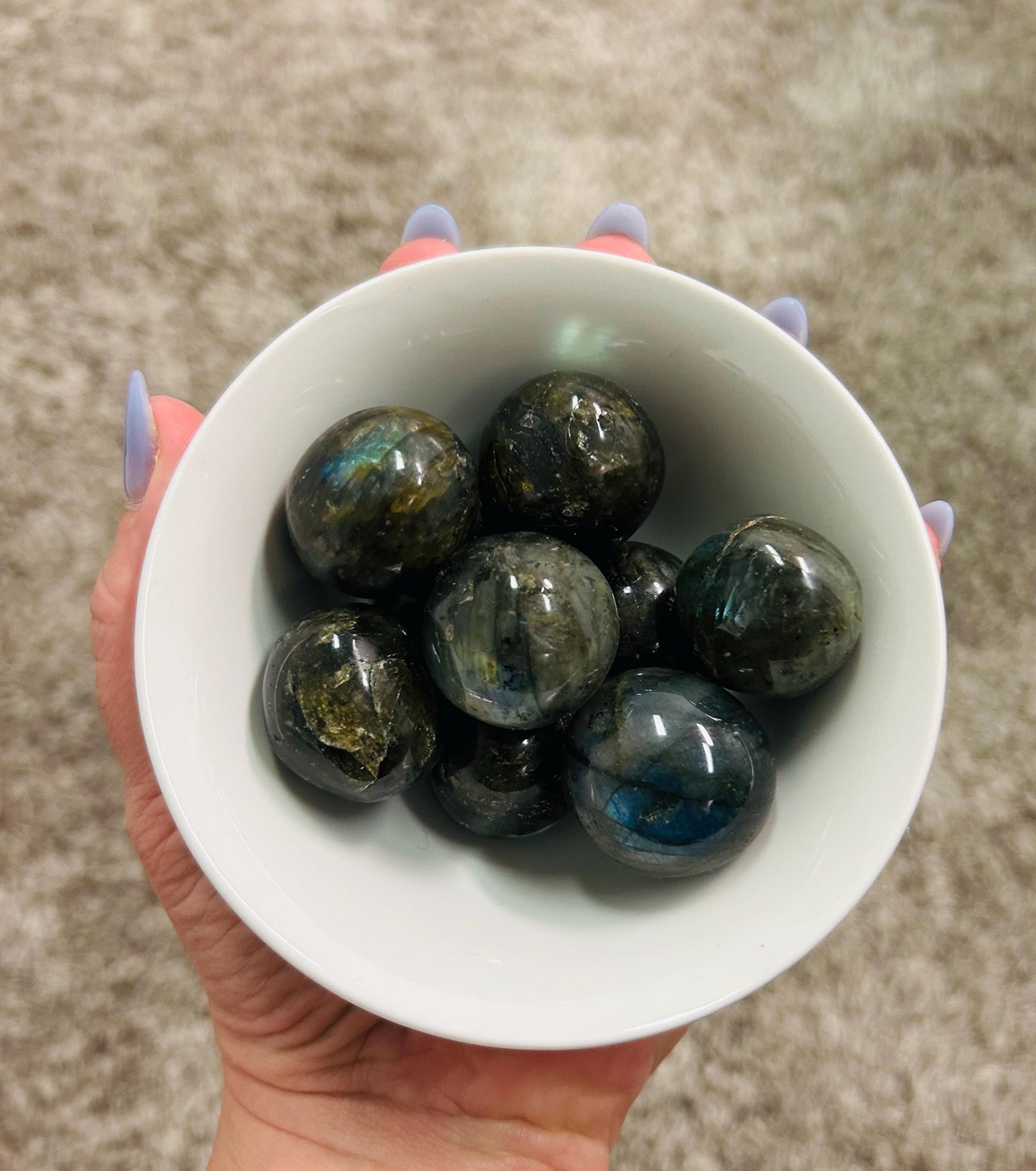 High Quality Labradorite Tumble Stone