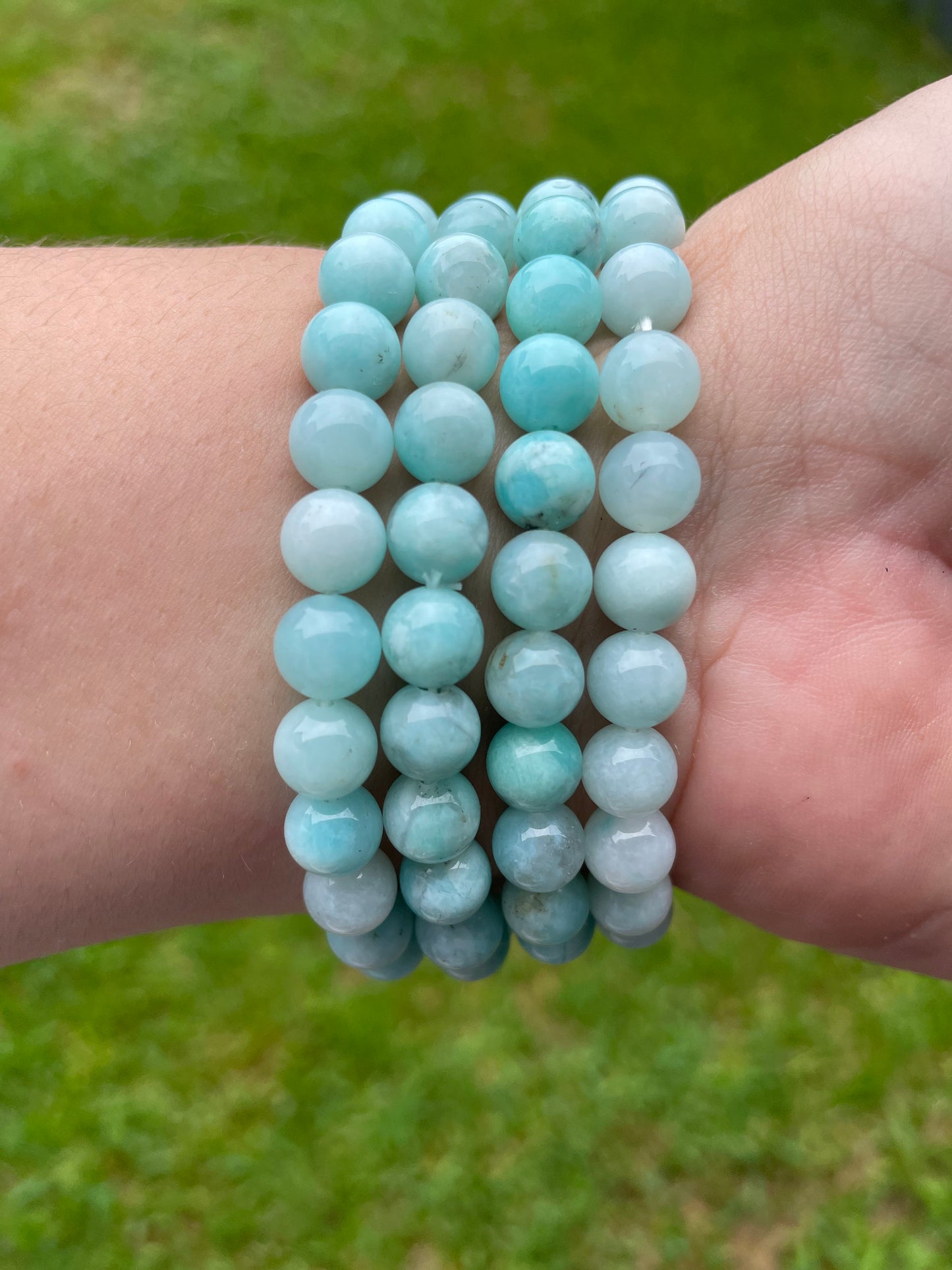 High Quality Amazonite Bead Bracelet