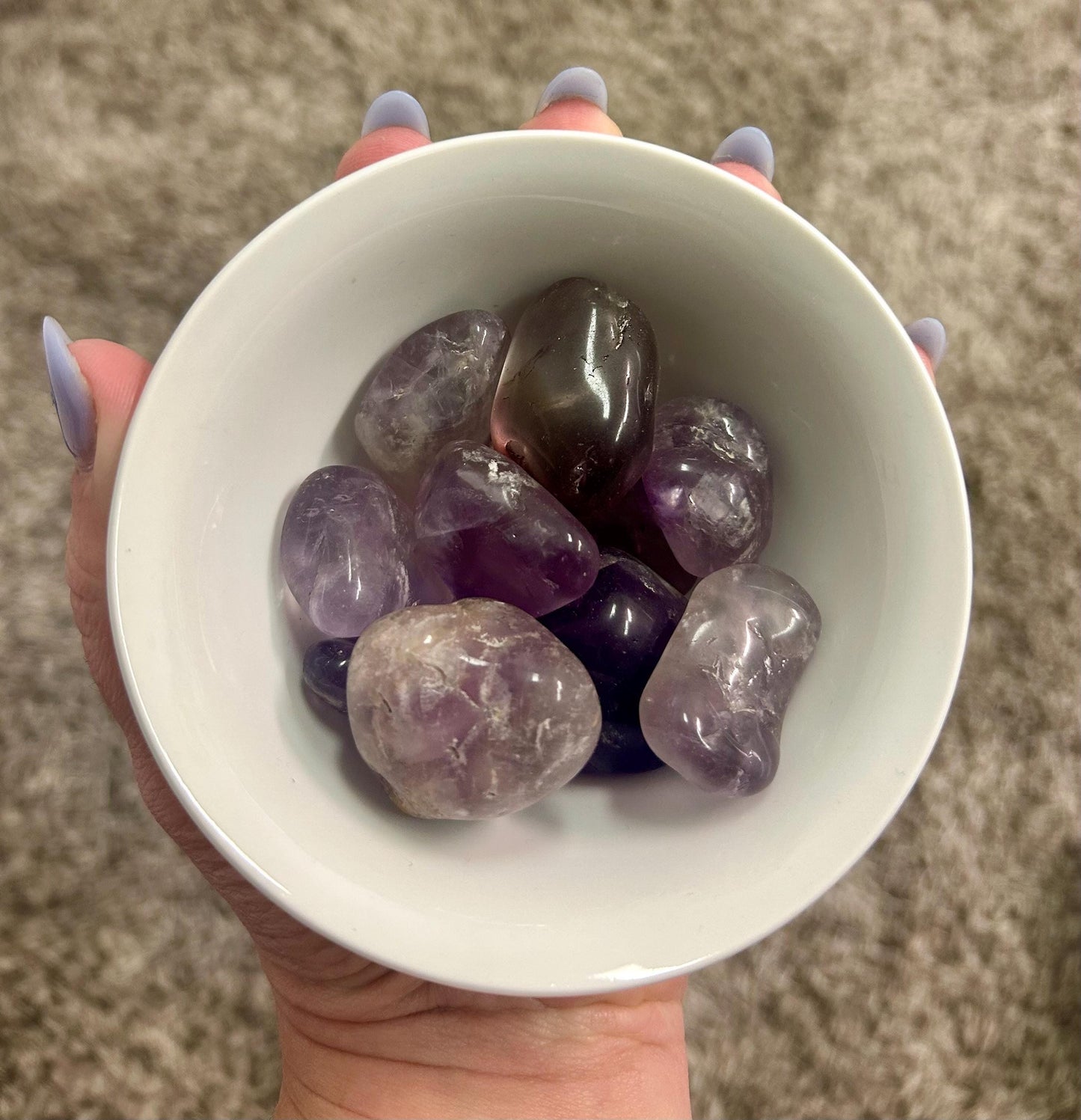 High Quality Amethyst Tumble Stone