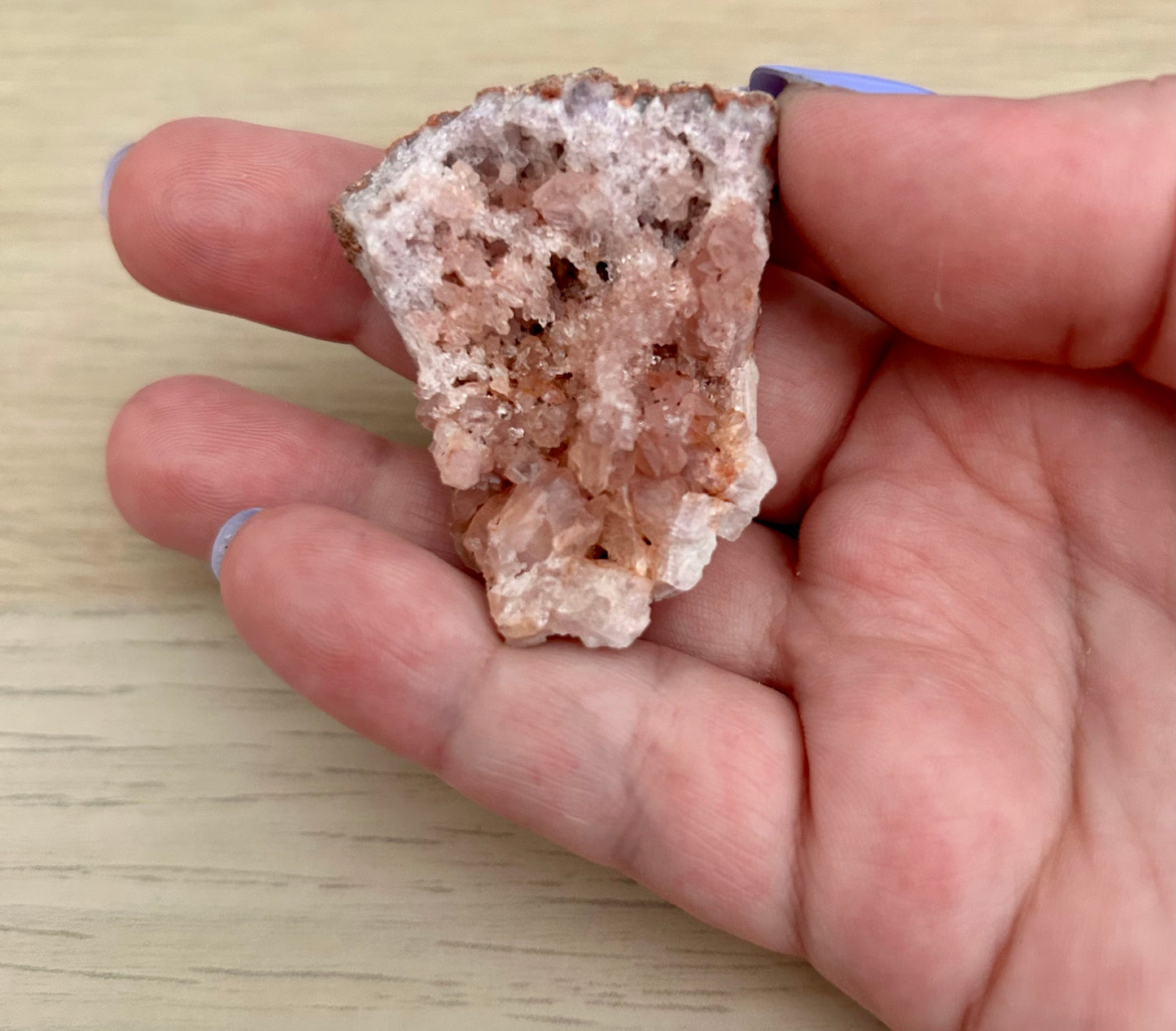 High Quality Pink Amethyst Clusters