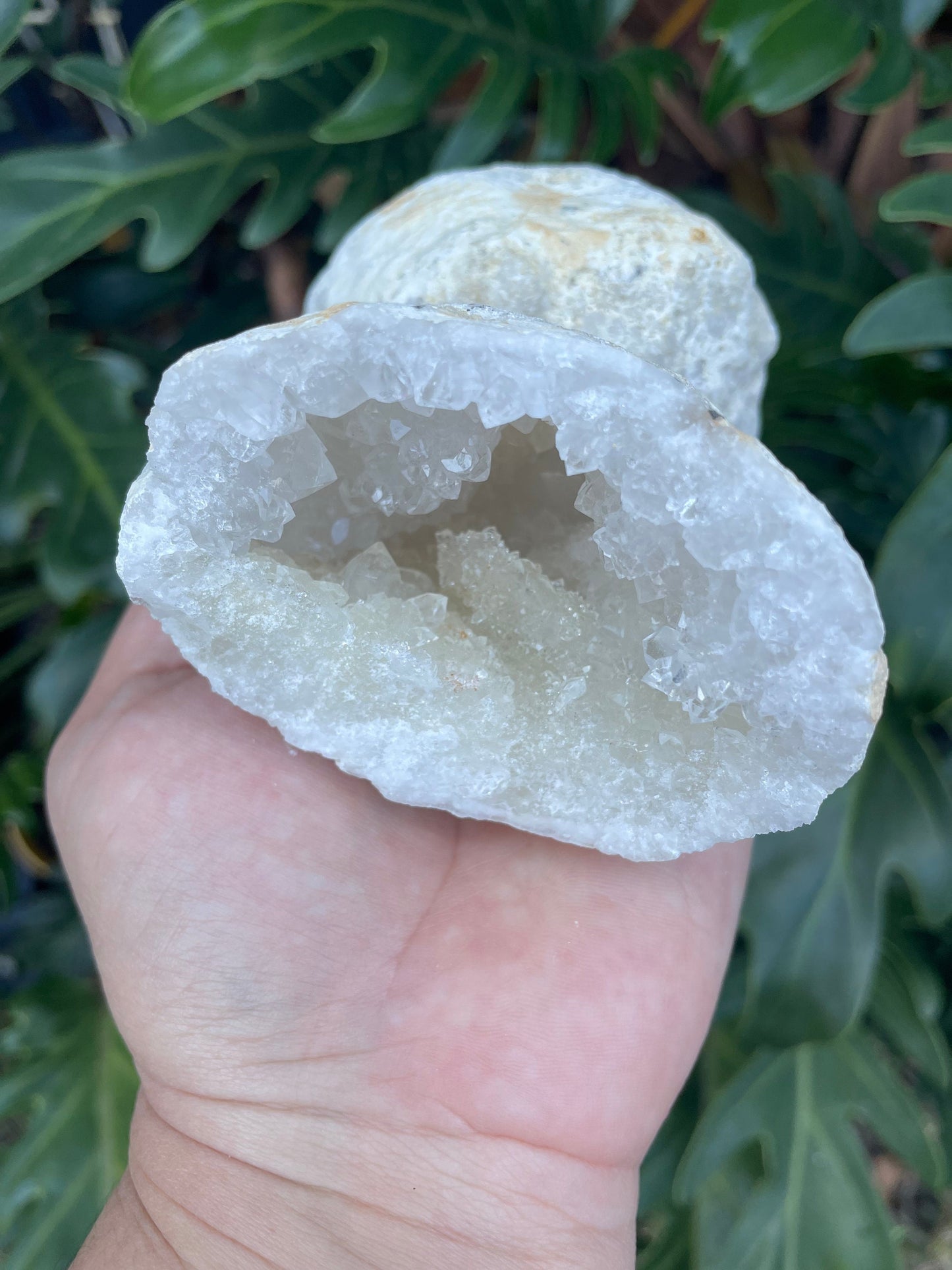 High Quality Clear Quartz Geode Bomb