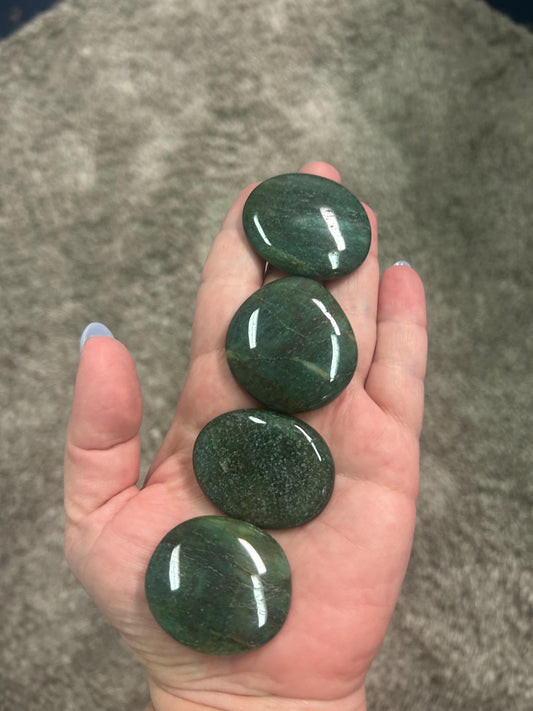 High Quality Fuchsite Coin