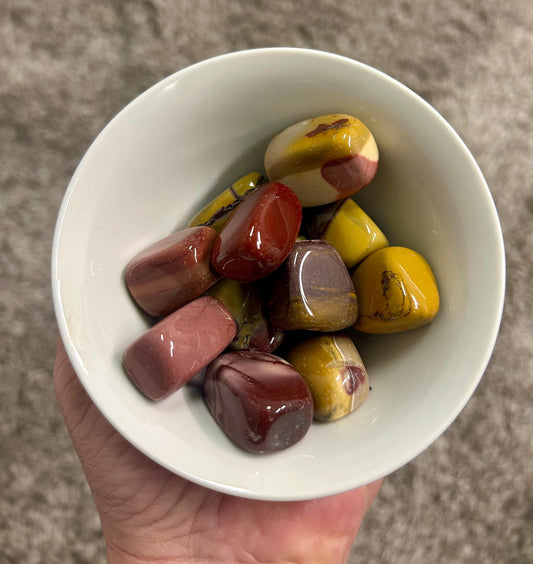 High Quality Mookaite Crystal Tumble Stone