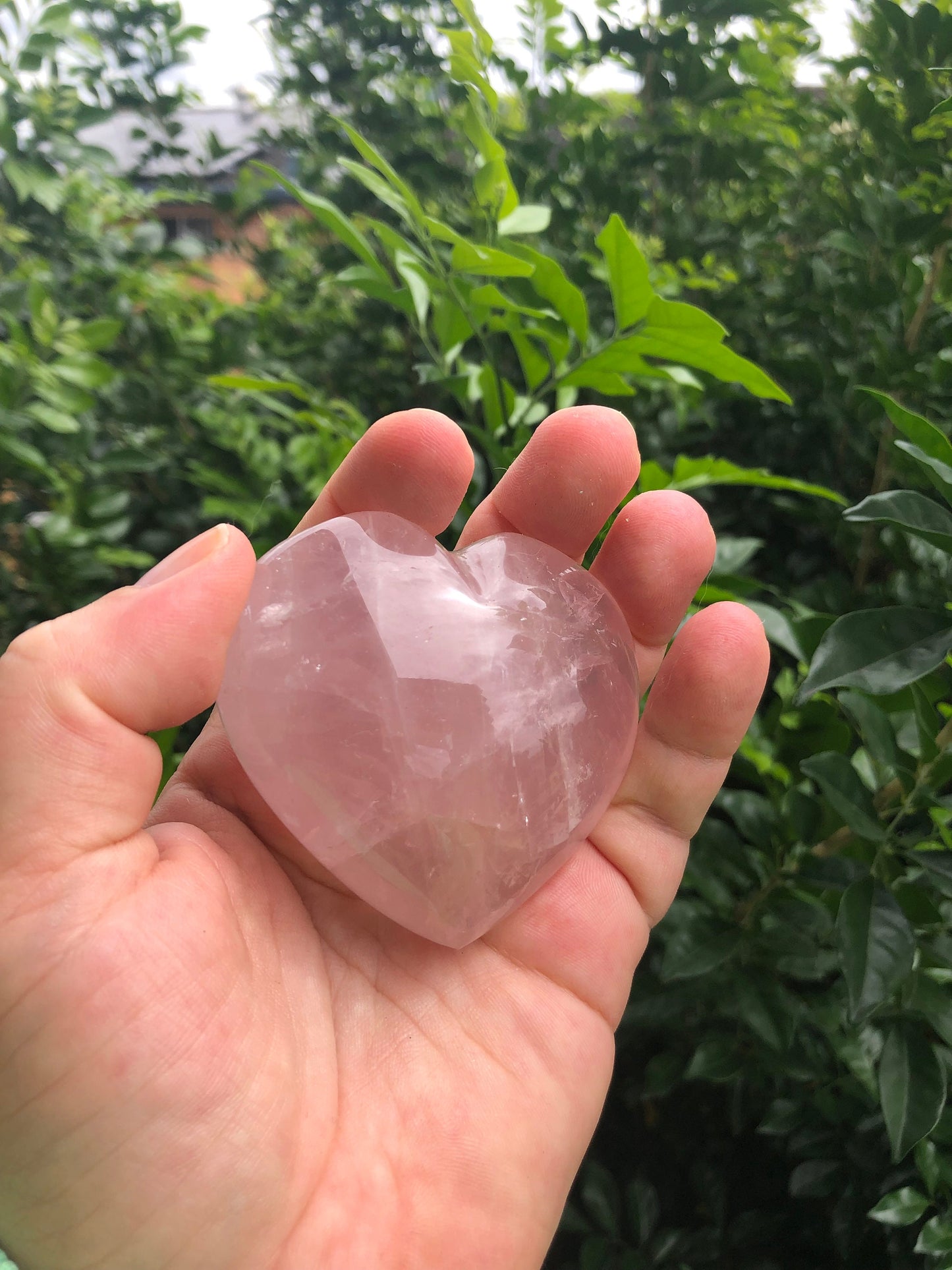 High Quality Rose Quartz Hearts