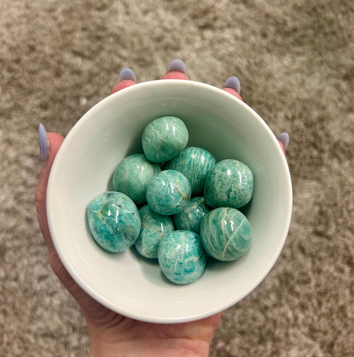 High Quality Amazonite Tumbles